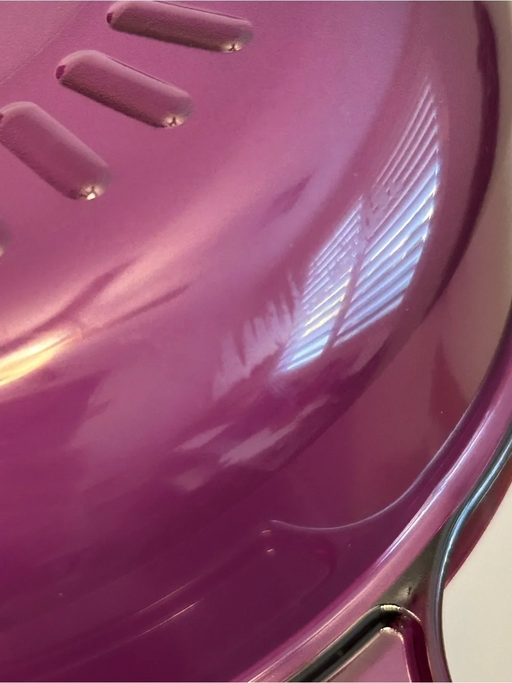 TUPPERWARE PURPLE STACK COOKER 1 3/4 QUART BOWL #2210 AND STORAGE LID